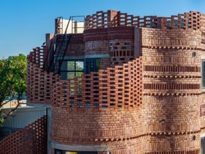 Brick Facade Architecture Modern