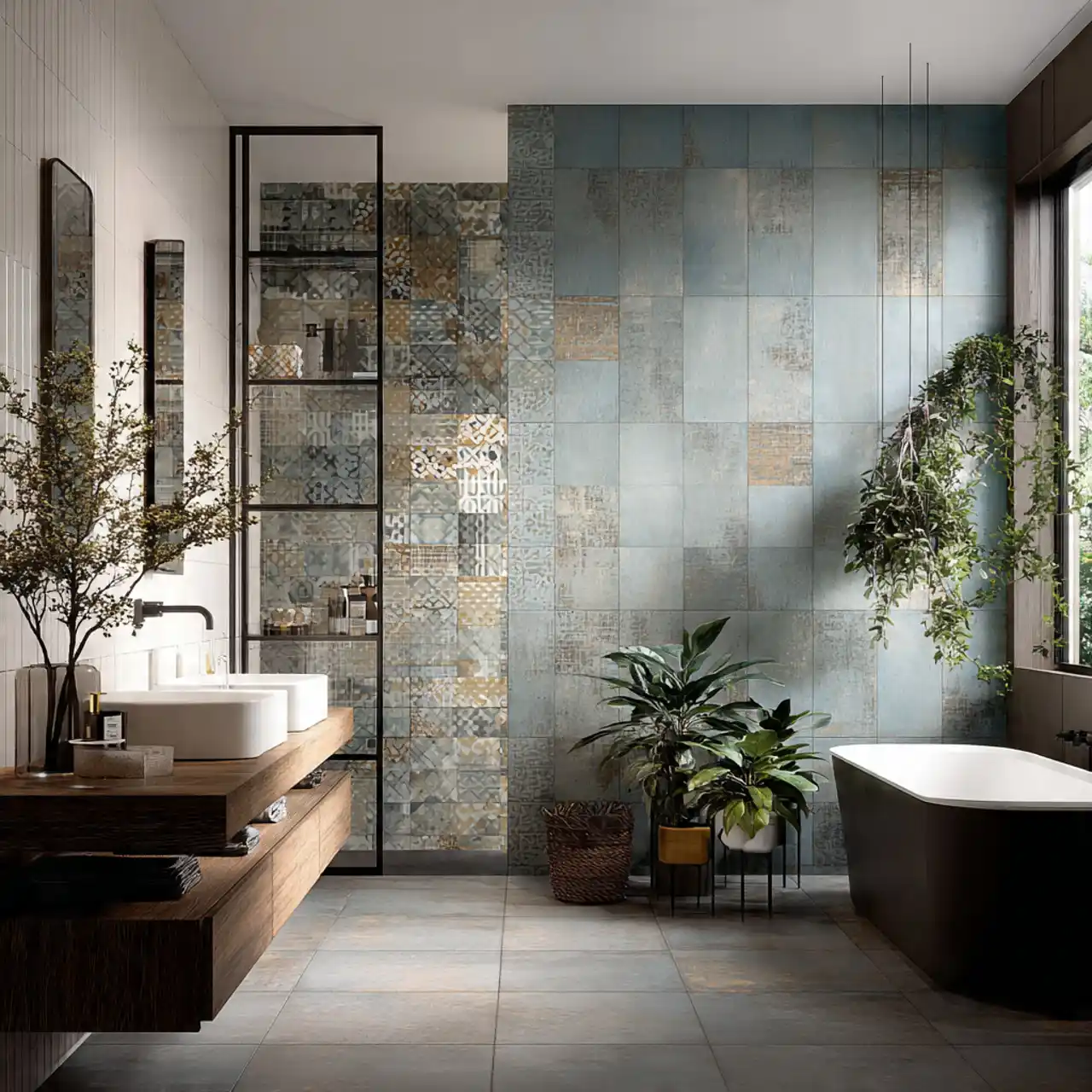 Bathroom Interior Tiles