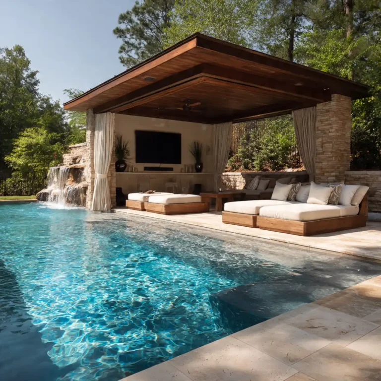Backyard Pool Cabana Ideas