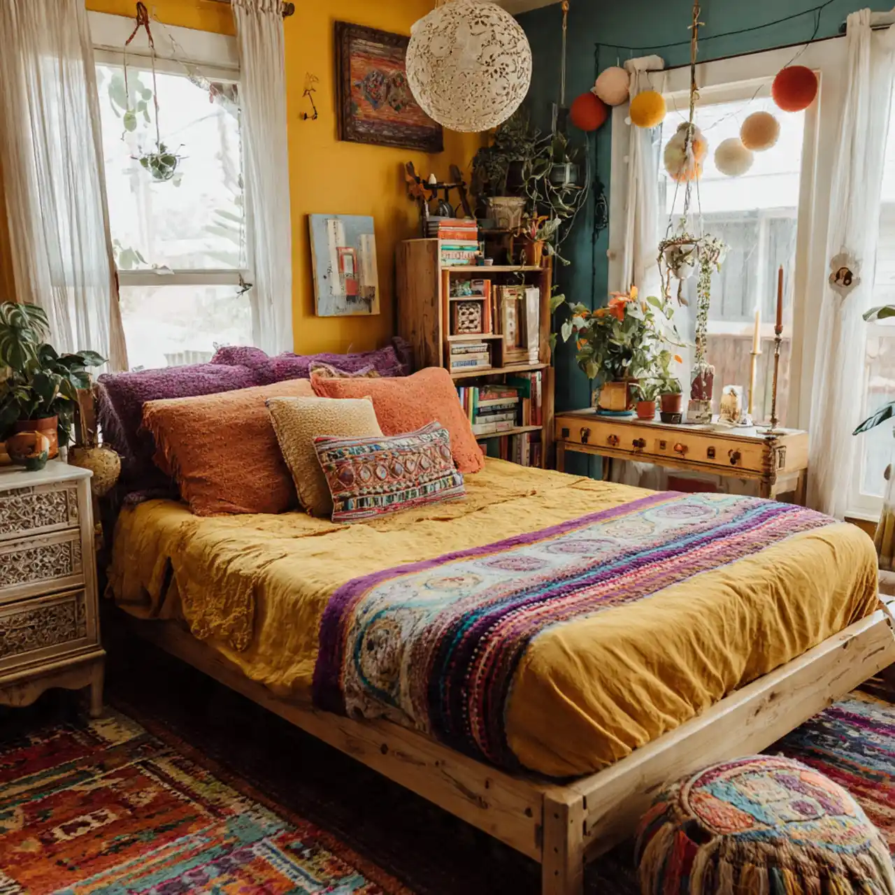 Bohemian Bedroom Decor Ideas