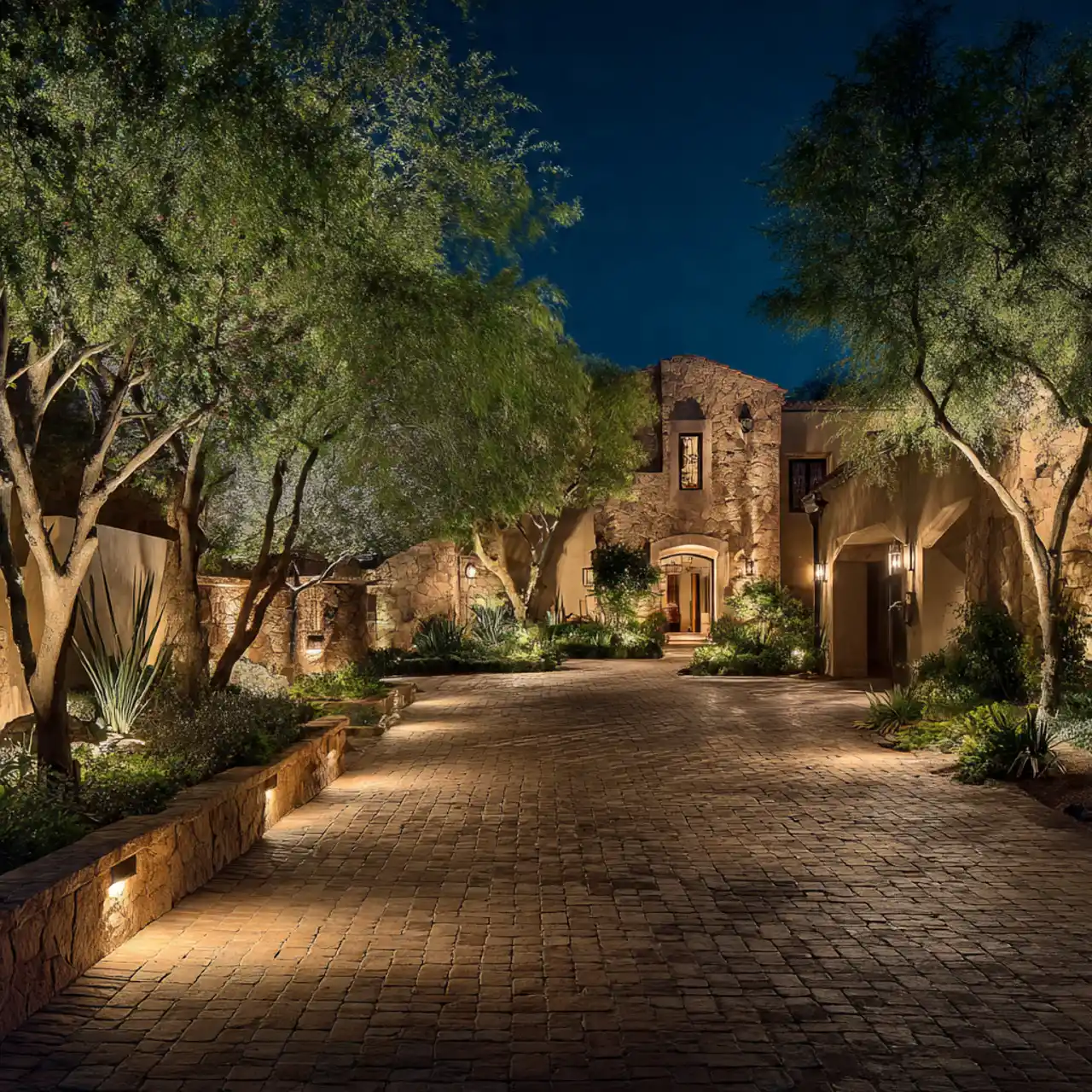 Elegant Driveway Lighting Styles