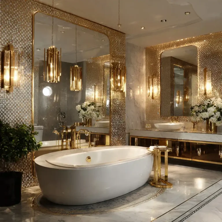 Luxurious Bathroom Lighting Ideas