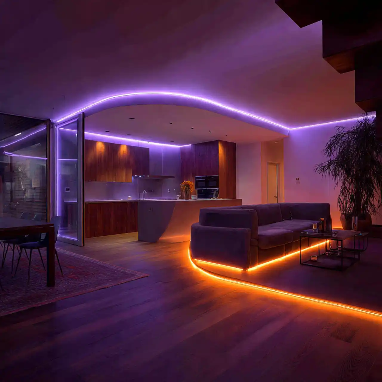 LED Strip Lighting Ideas