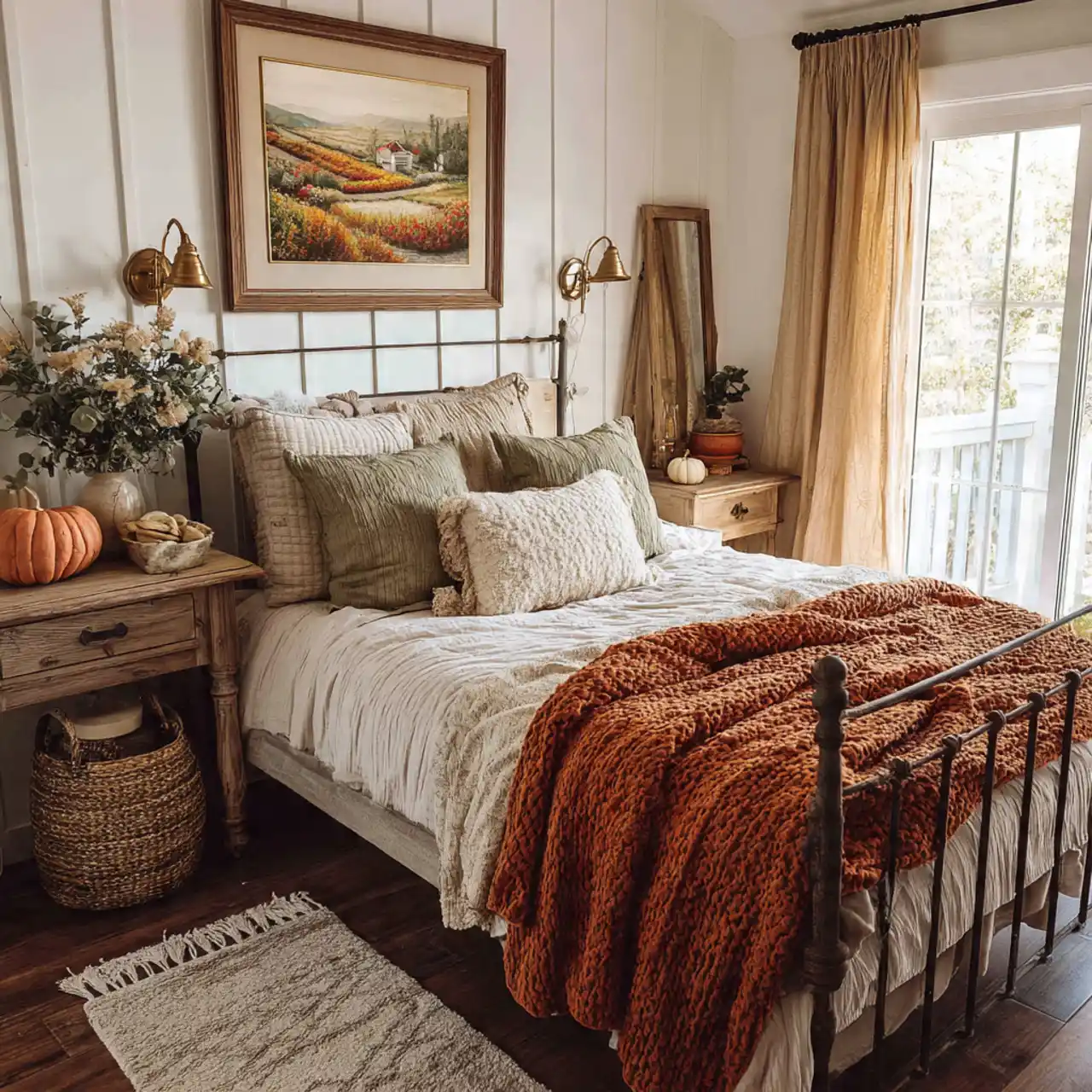 Vintage Farmhouse Bedroom Decor Ideas