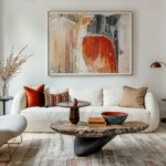 Wabi Sabi Living Room Interior
