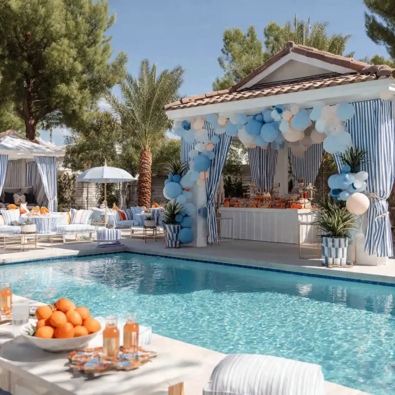 Backyard Pool Party Ideas
