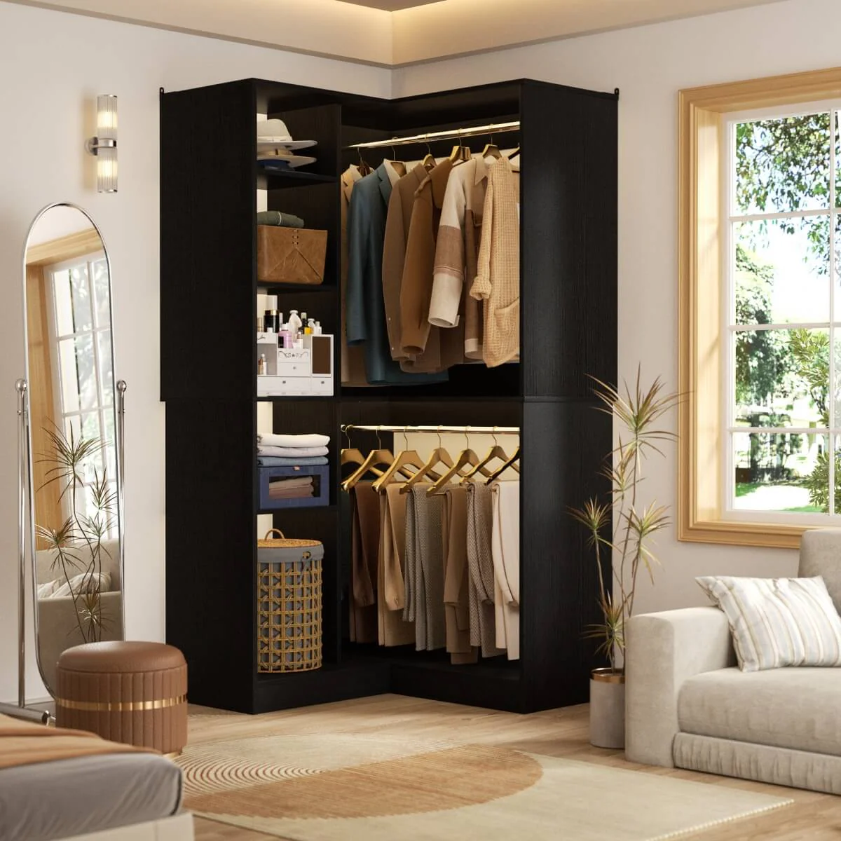 Corner Wardrobe Closet