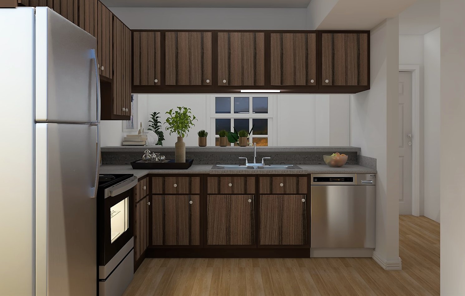 Simple Indian Kitchen Interior